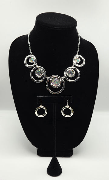 Abalone Fay Necklace Set